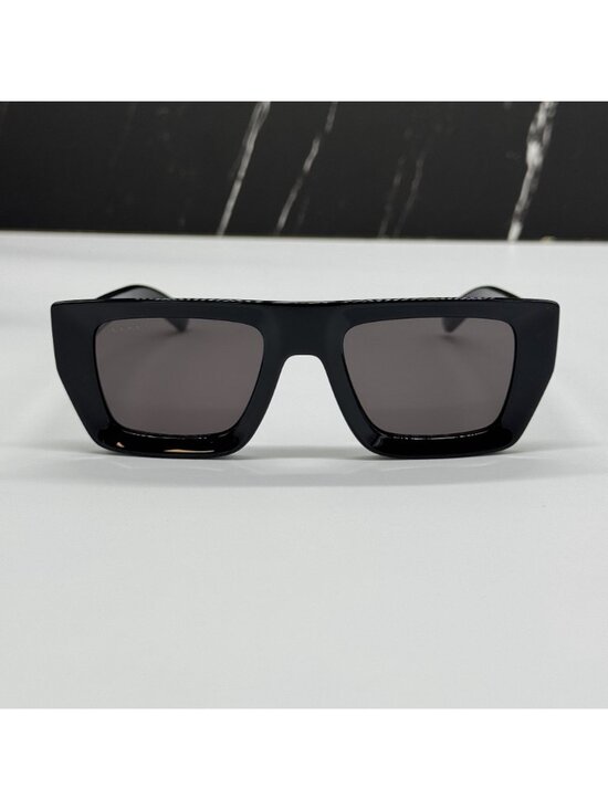 New Gucci GG1723S 001 Black Gray Unisex Sunglasses